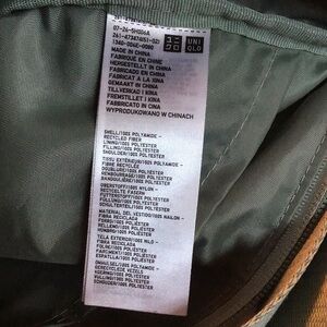 UNIQLO #12, Aqua Green, Crescent Moon Puffy, Crossbody/ Shoulder Bag, Never Used